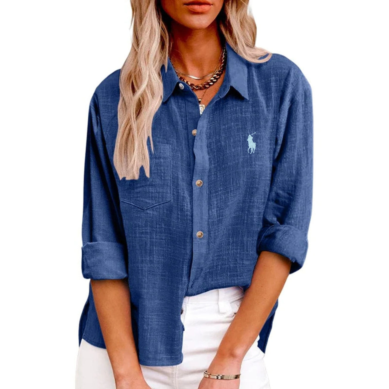 ᏒᎪᏞᏢᎻ ᏞᎪՍᏒЕΝ - Camicia di lino