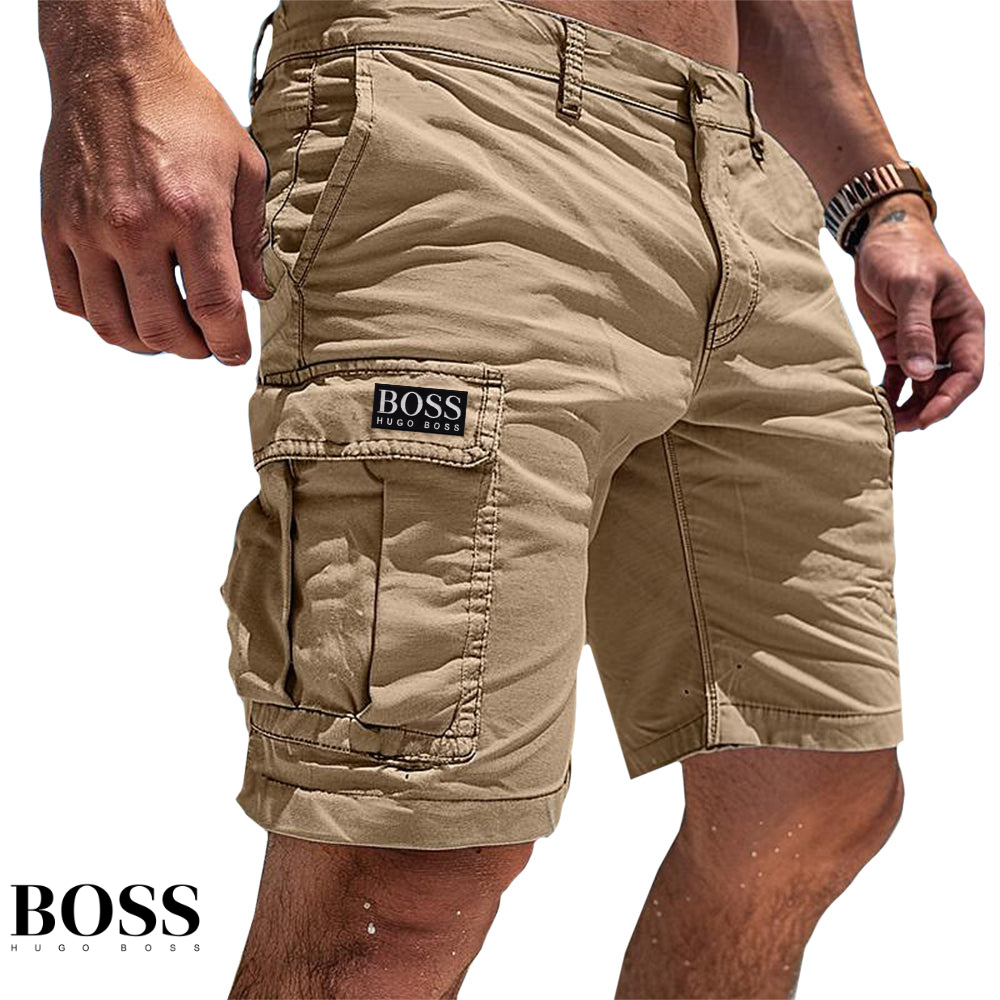 НՍԌО ВОЅЅ™ Pantaloncini utilitari in cotone di lusso Summit