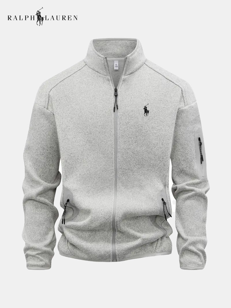 ᏒᎪᏞᏢᎻ ᏞᎪՍᏒЕΝ - Giacca casual da uomo con zip integrale