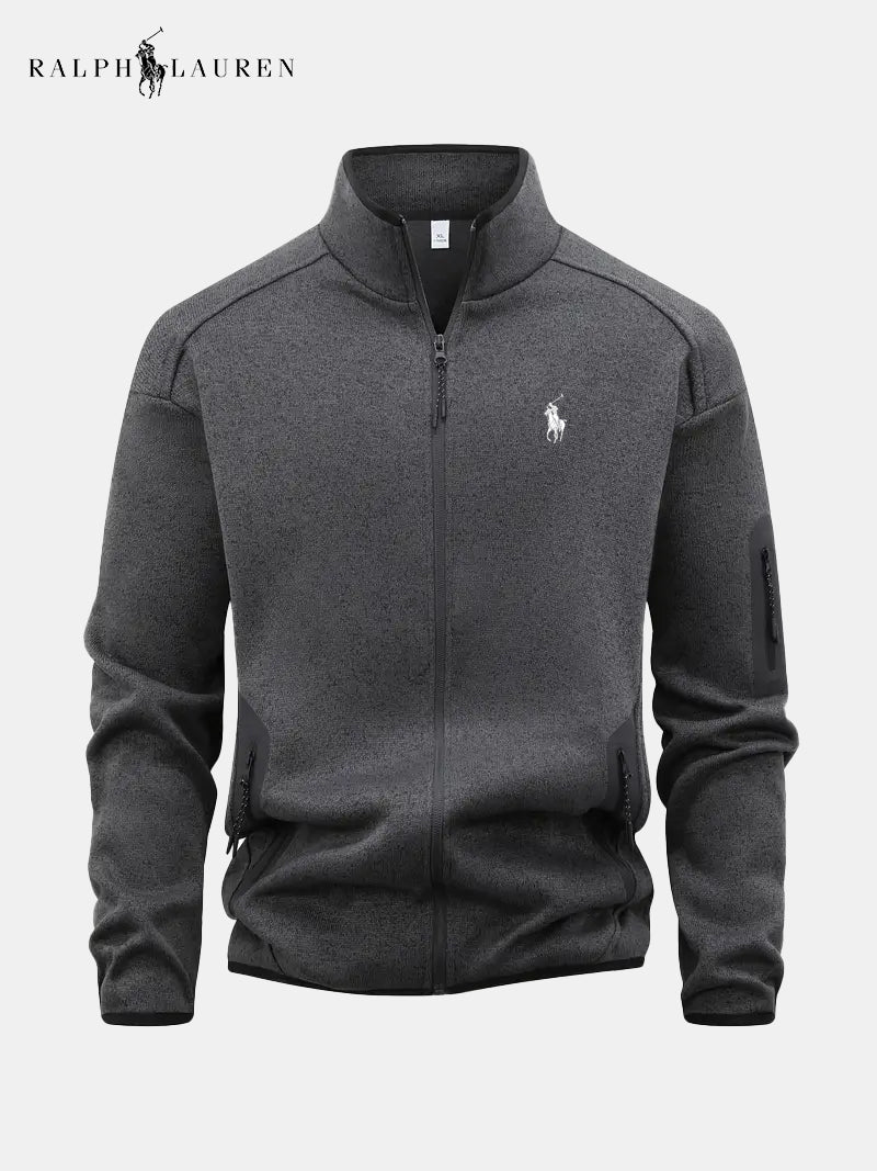 ᏒᎪᏞᏢᎻ ᏞᎪՍᏒЕΝ - Giacca casual da uomo con zip integrale