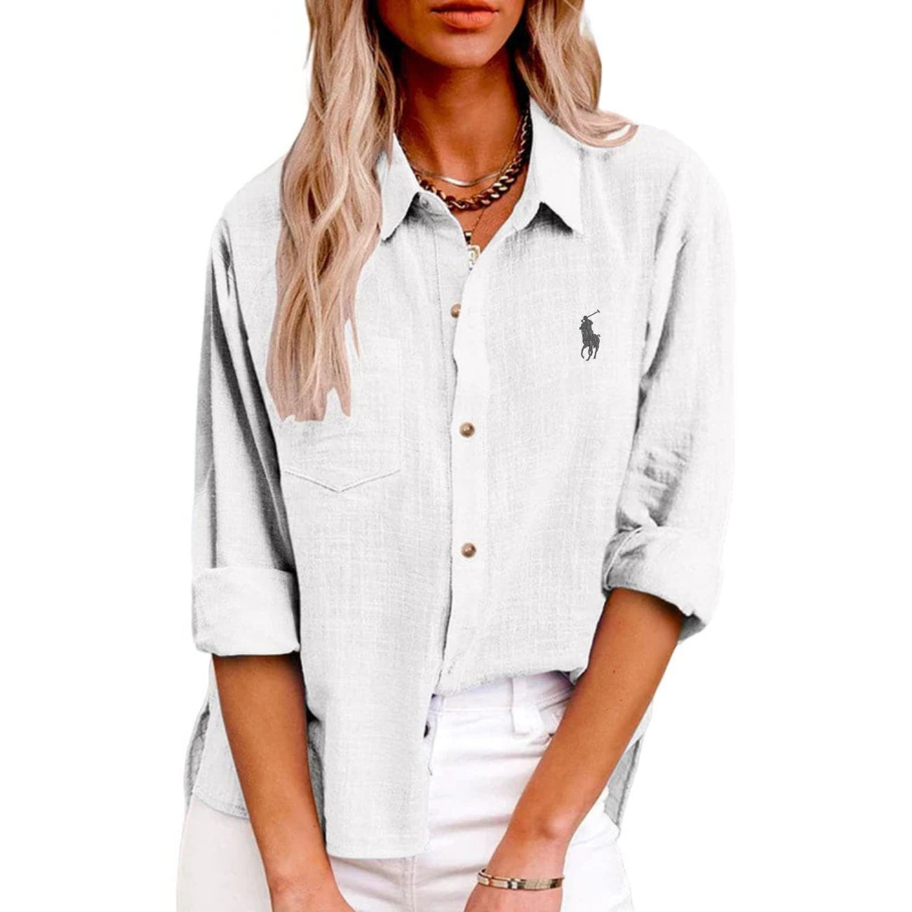 ᏒᎪᏞᏢᎻ ᏞᎪՍᏒЕΝ - Camicia di lino