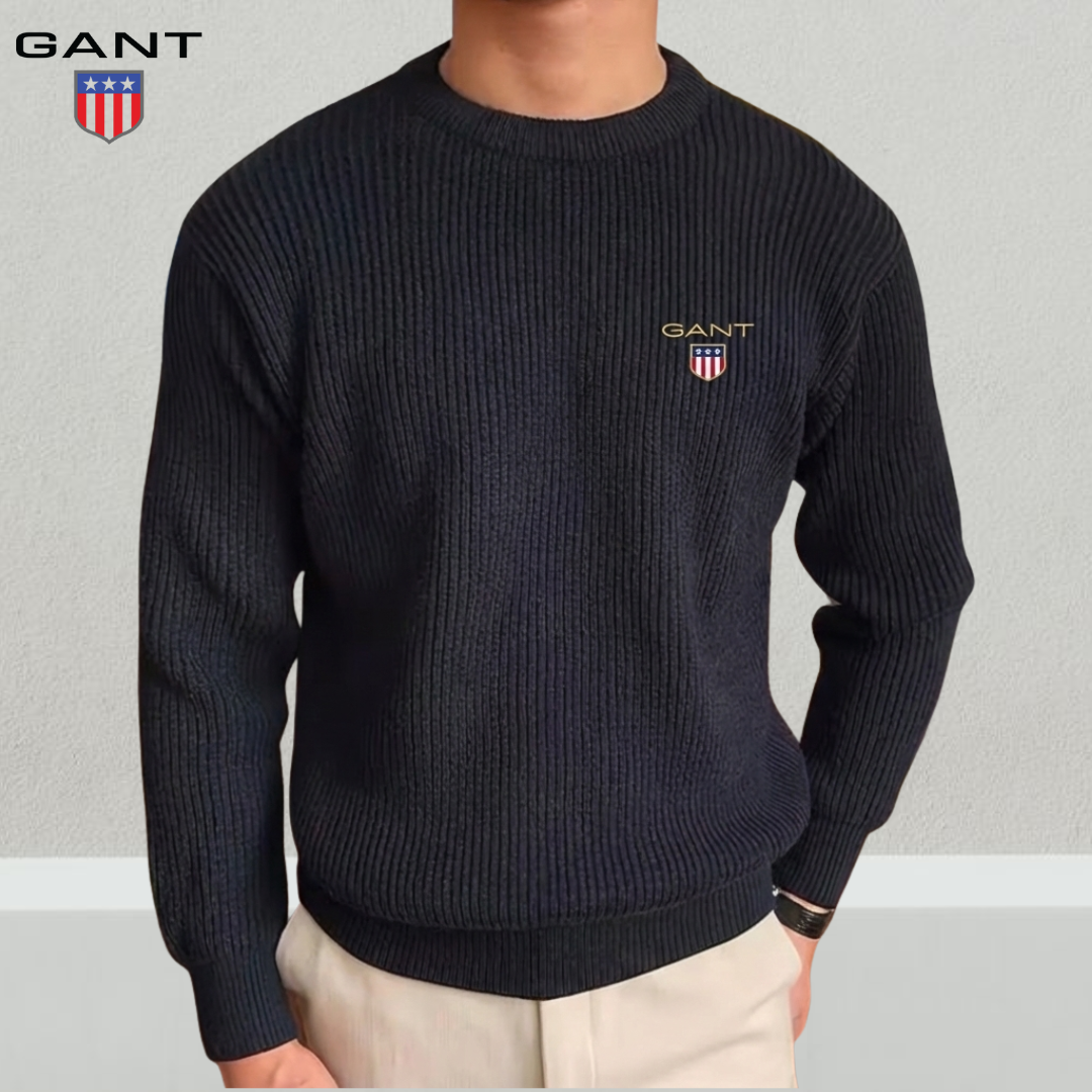 GANT™ Maglione Premium a Collo Rotondo