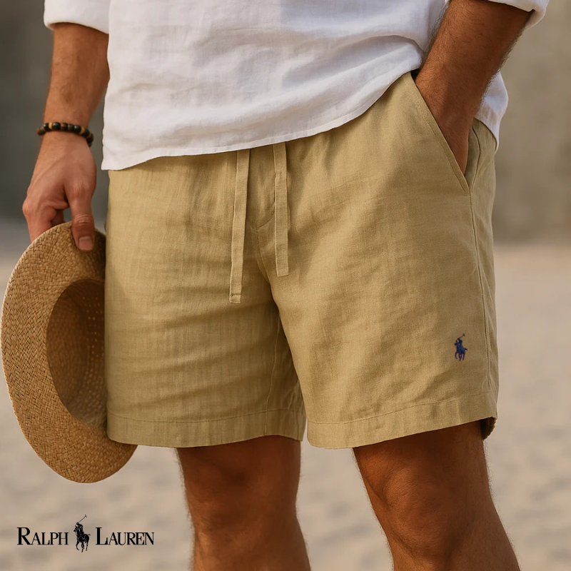 RALPH LAUREN - Pantaloncini di lino