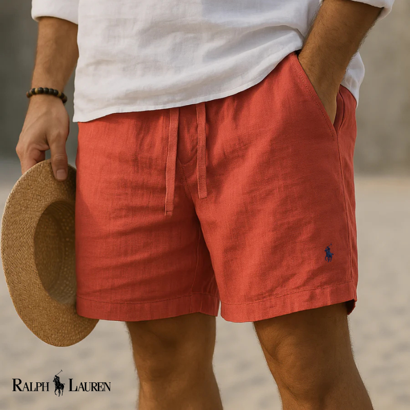 RALPH LAUREN - Pantaloncini di lino