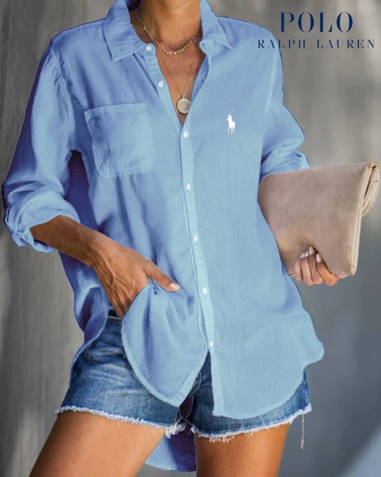 ᏒᎪᏞᏢᎻ ᏞᎪՍᏒЕΝ - Camicia Eleganza Casual