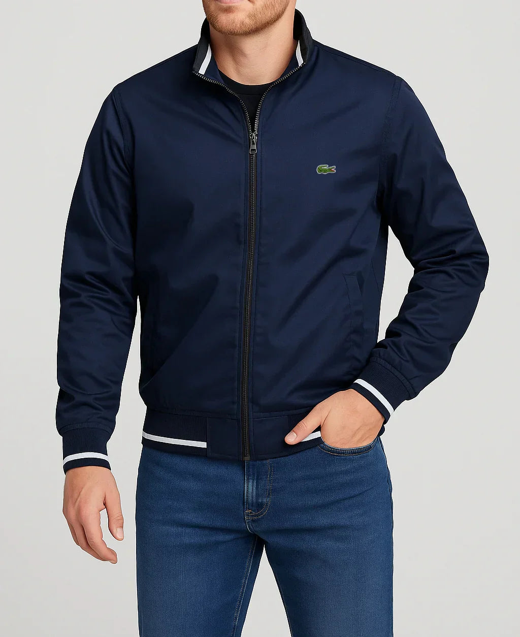 ᏞΑᏟОՏᎢΕ - Giacca aviator casual da uomo