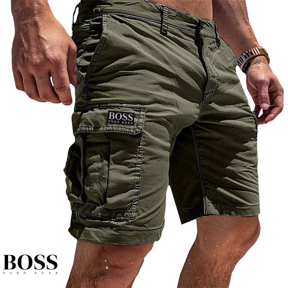 НՍԌО ВОЅЅ™ Pantaloncini utilitari in cotone di lusso Summit