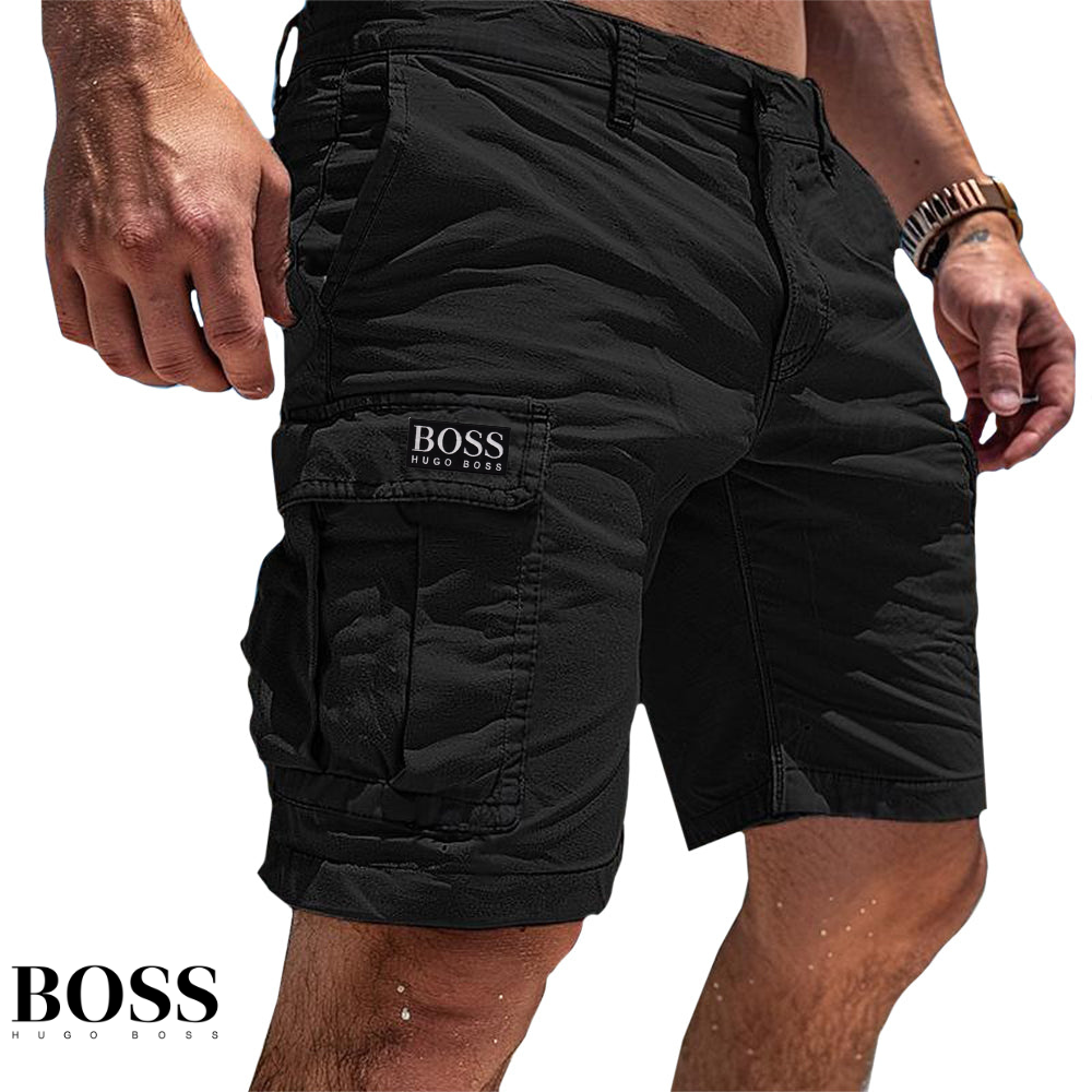 НՍԌО ВОЅЅ™ Pantaloncini utilitari in cotone di lusso Summit