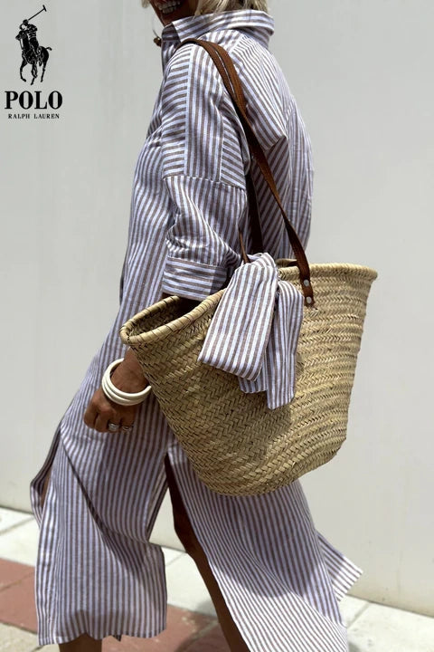 ᏒᎪᏞᏢᎻ ᏞᎪՍᏒЕΝ – Elegante abito chemisier