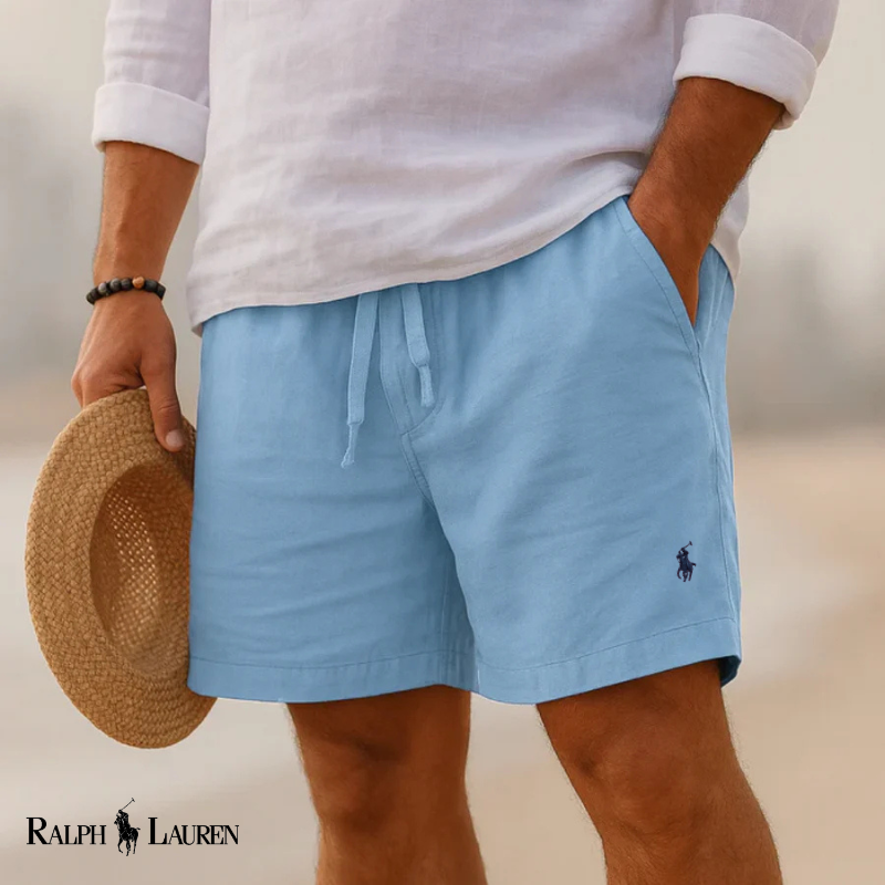 RALPH LAUREN - Pantaloncini di lino