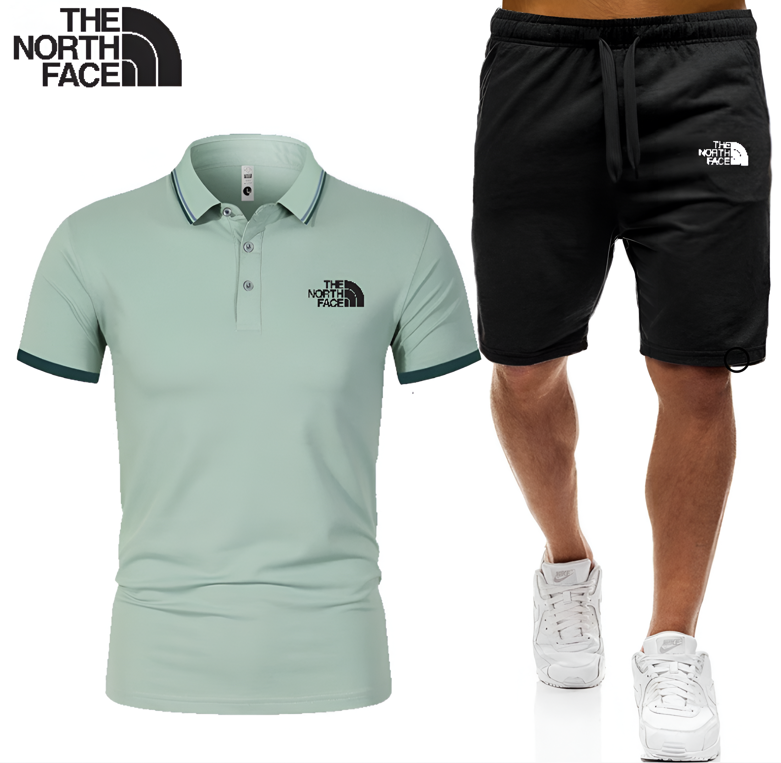 The Νorth Ϝаce - Set composto da polo e pantaloncini da uomo