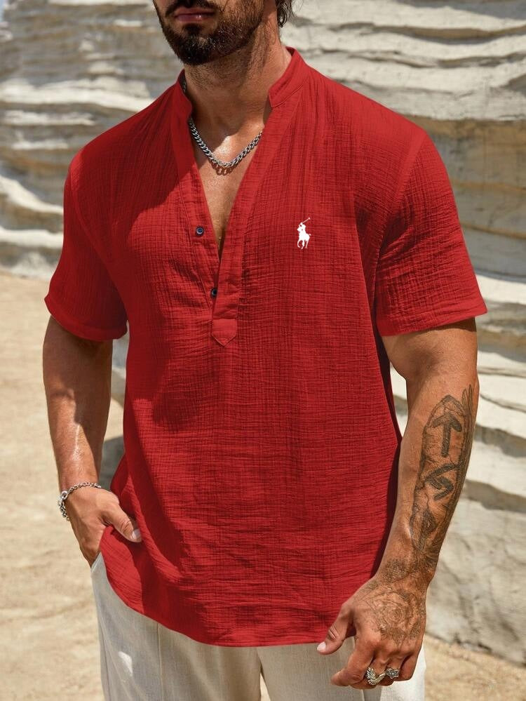 ᏒᎪᏞᏢᎻ ᏞᎪՍᏒЕΝ – Camicia estiva in tessuto di lino