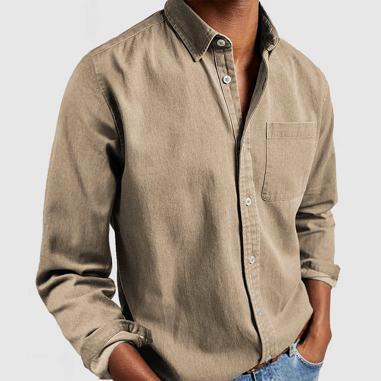 Stefano - Polo casual a maniche lunghe